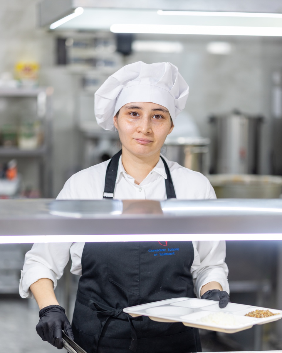 The CST kitchen team preparing fresh food