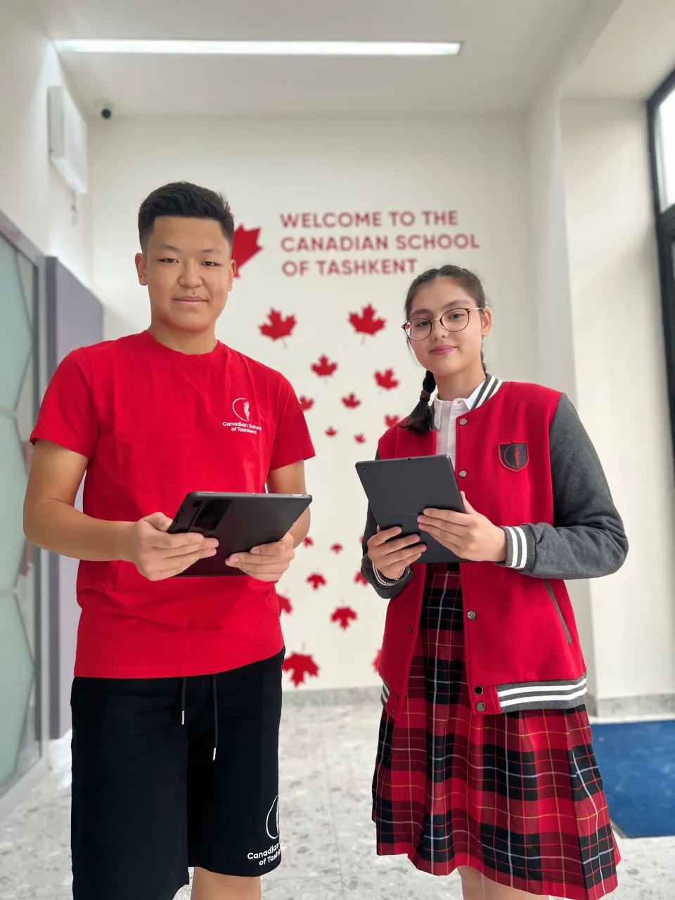 ELC ISA students and teacher