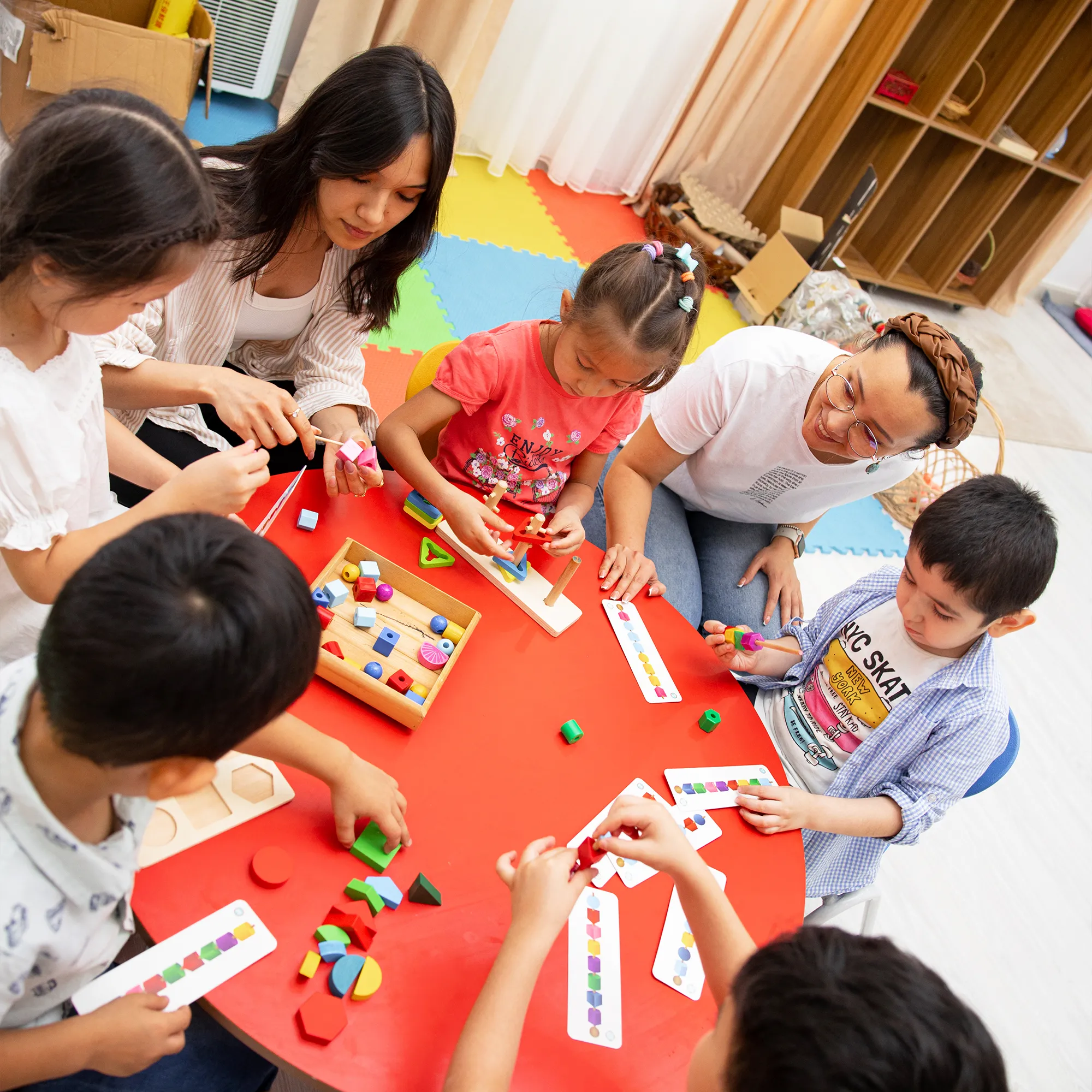 ELC ISA students and teacher